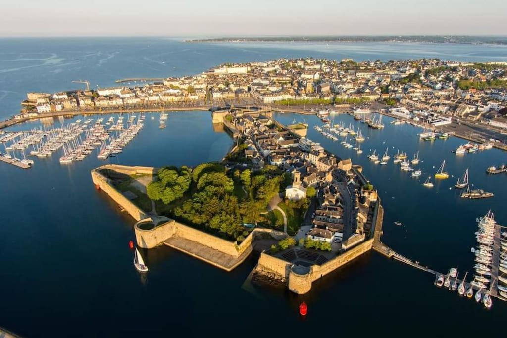Kerlean, Plage Des Sables Blancs A 700M! Concarneau Eksteriør bilde